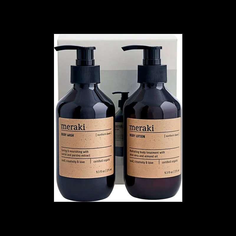 Meraki Presentask Northern Dawn Body Care Vit 2 x 275 ml