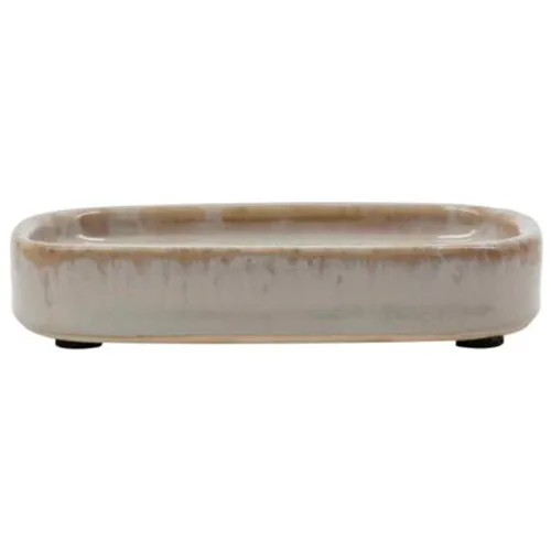 Meraki Sæbeholder MKDatura Shellish Grey Aflang (1 stk)