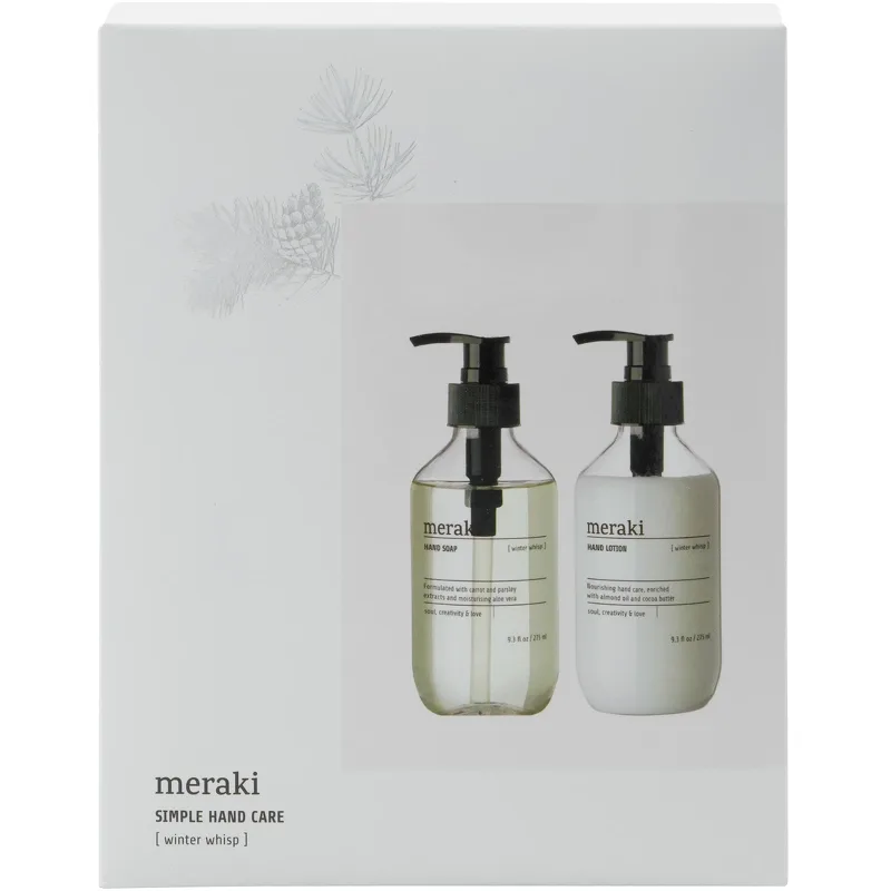 Meraki Simple Hand Care Gift Box - Winter Whisp