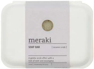 Meraki Soap Bar Sesame Scrub 100g