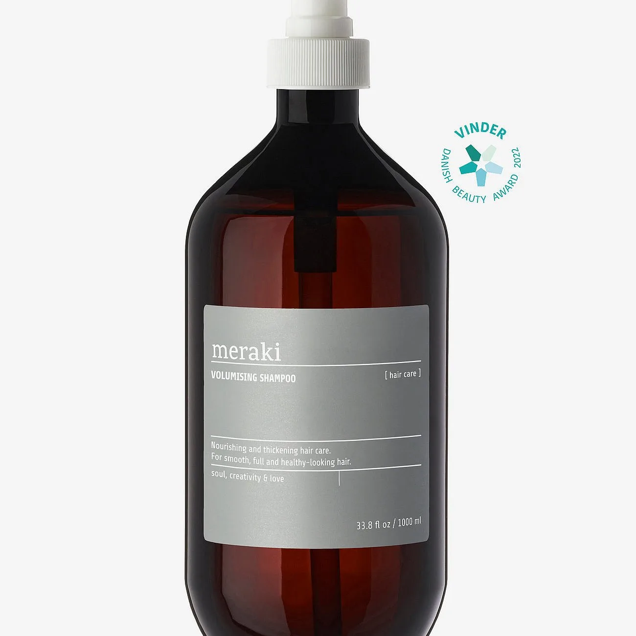 meraki Volumising Shampoo - Brown - 1000 ml