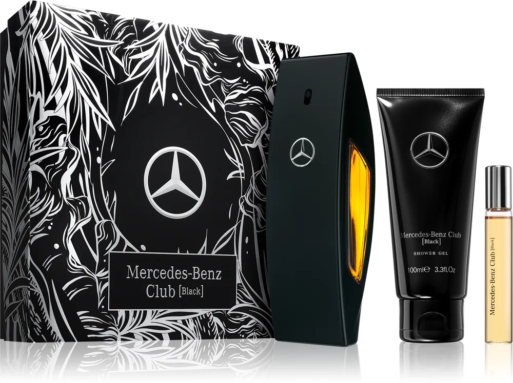 Mercedes-Benz Club Black Gavesæt til mænd 1 stk.