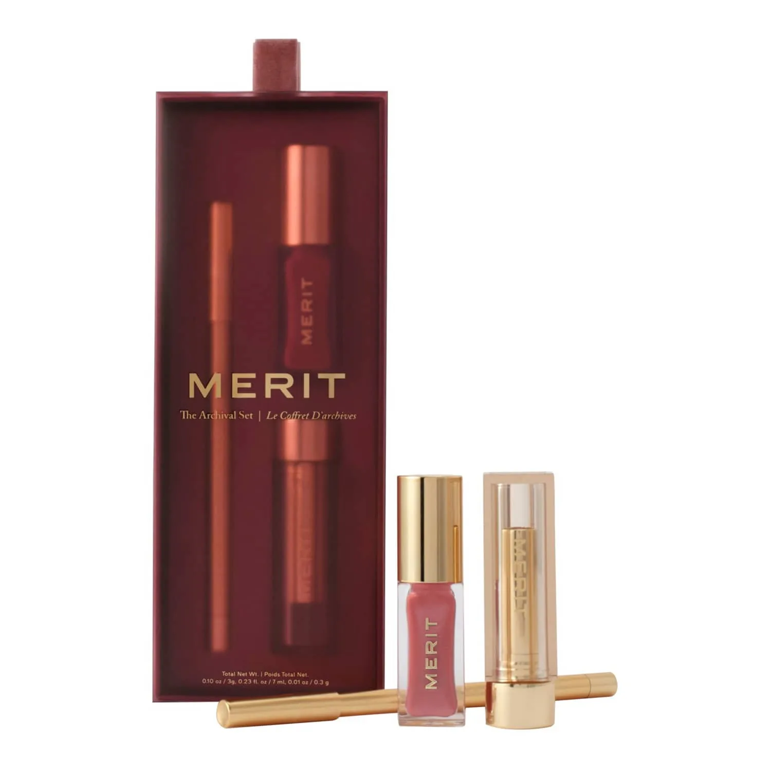 Merit Beauty - The Archival Set - Makeupsæt - Mup Set The Archival - For Women