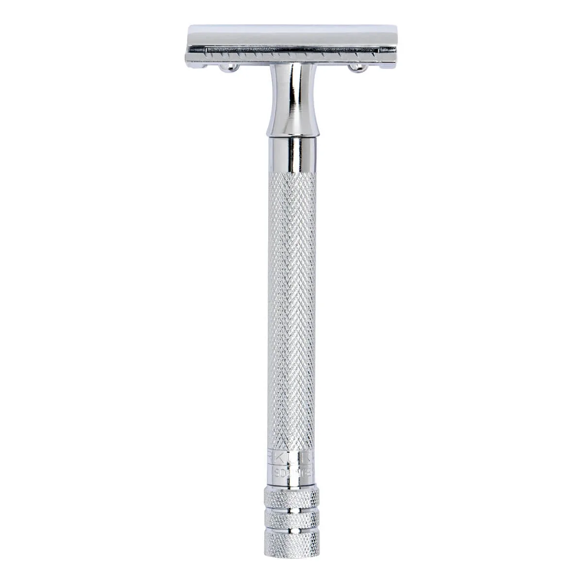 Merkur 23C DE-Skraber, Lang, Krom