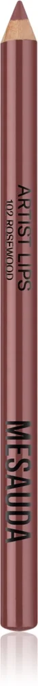 Mesauda Artist Lips Lipliner og læbeblyant Skygge 102 Rosewood 1.14 g