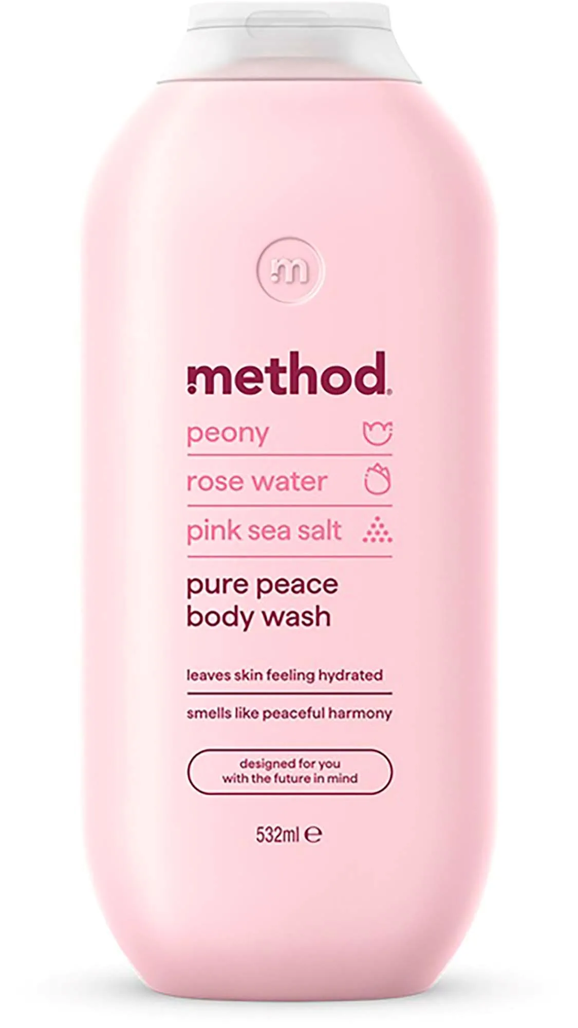 Method Body Wash Pure Peace Brusegel til intensiv fugt 532 ml