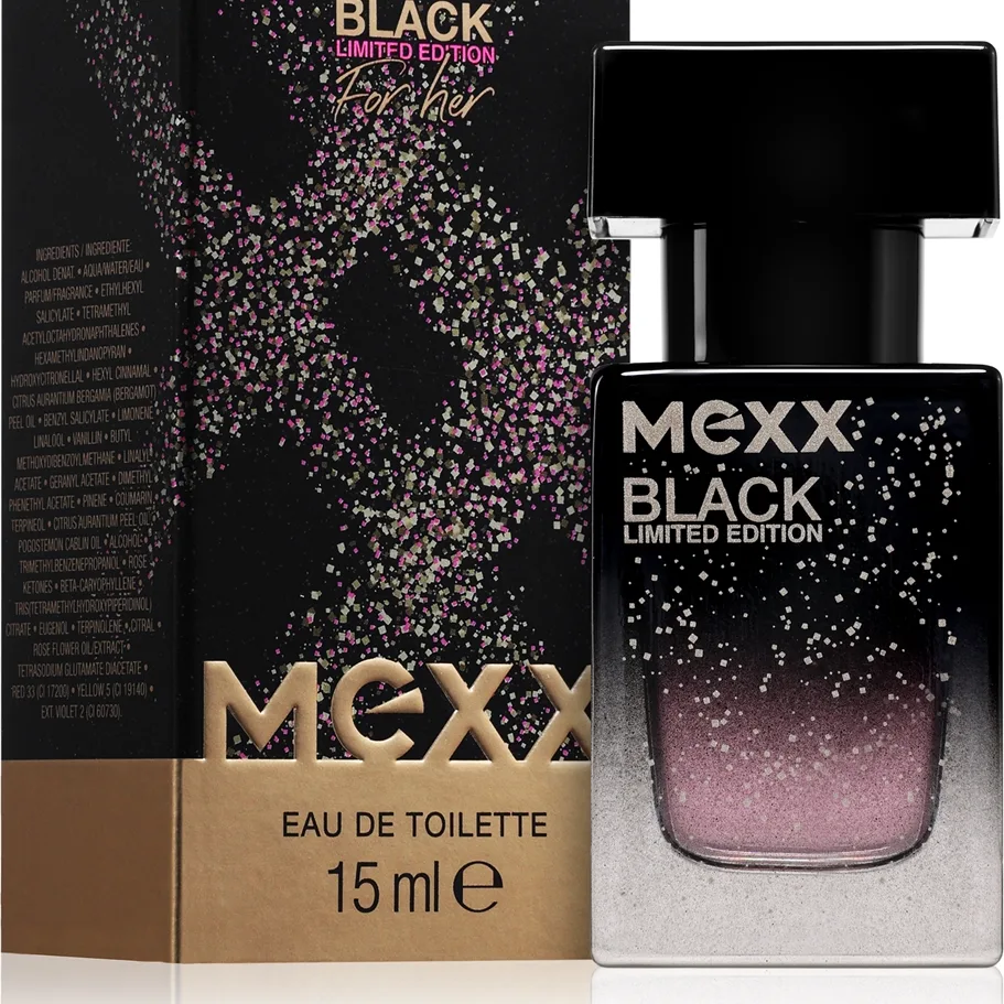 Mexx Black Woman Eau de Toilette för Kvinnor 15 ml