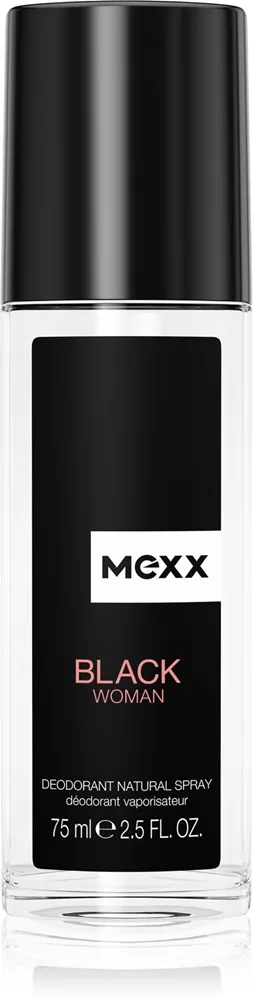 Mexx Black Woman deodoranttisuihke naisille 75 ml