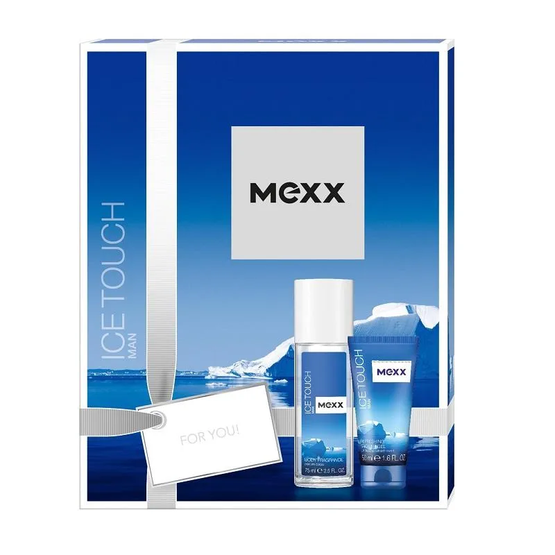 Giftset Mexx Ice Touch Man Body Fragrance 75ml + Shower Gel 50ml