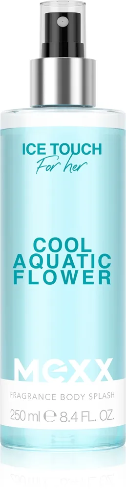 Mexx Ice Touch Cool Aquatic Flower New virkistävä vartalosuihke naisille 250 ml