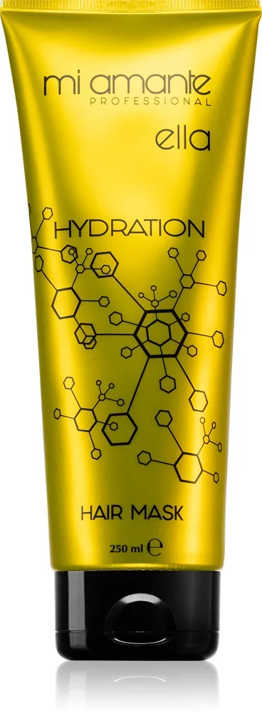 Mi Amante Professional Ella Hydration Hair Mask tehokosteuttava naamio kuiville ja vaurioituneille hiuksille 250 ml