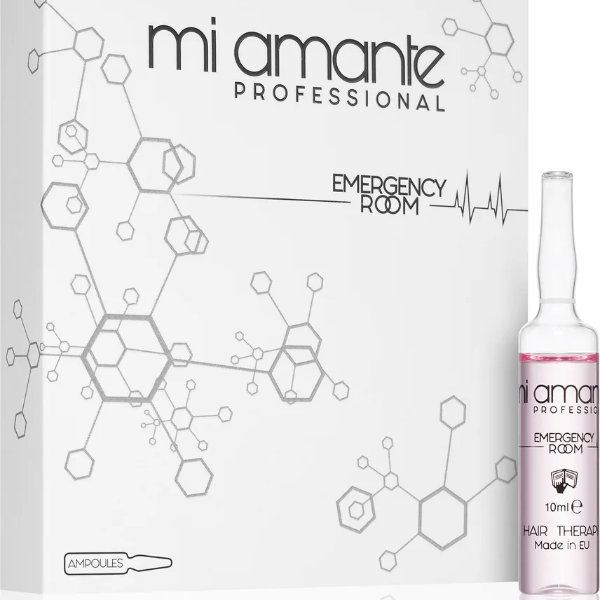 Mi Amante Professional Emergency Room Återvitaliserande mask I ampuller 6x10 ml