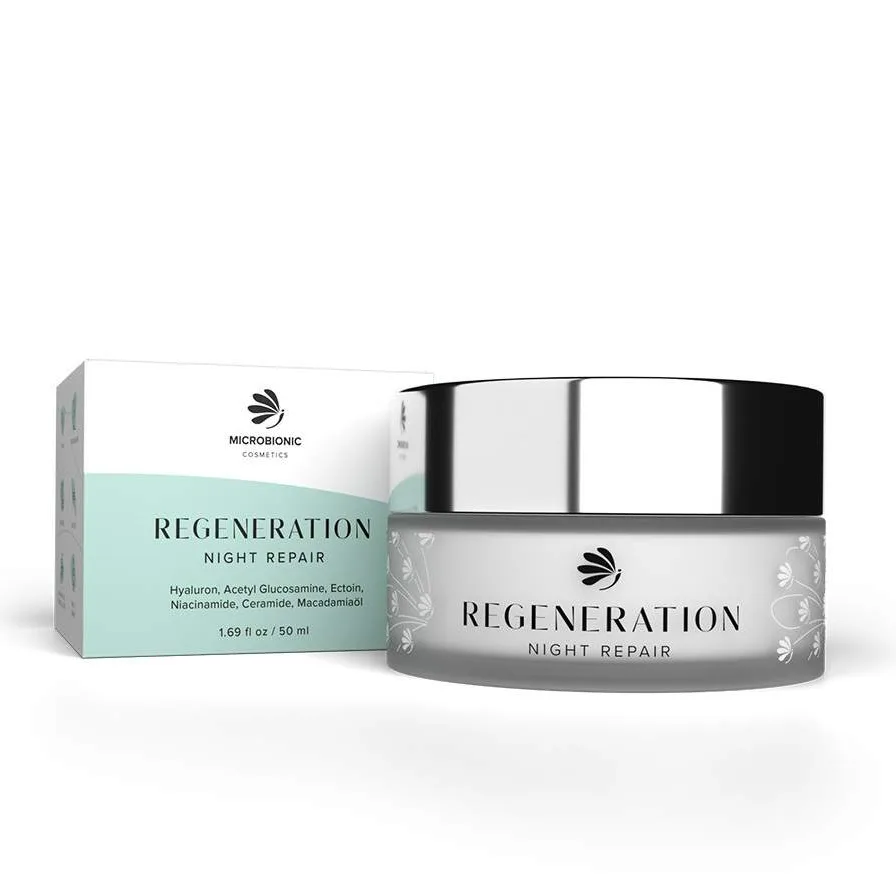 Microbionic cosmetics Regeneration Night Repair 50 ml Creme - Für intensive Feuchtigkeitsversorgung