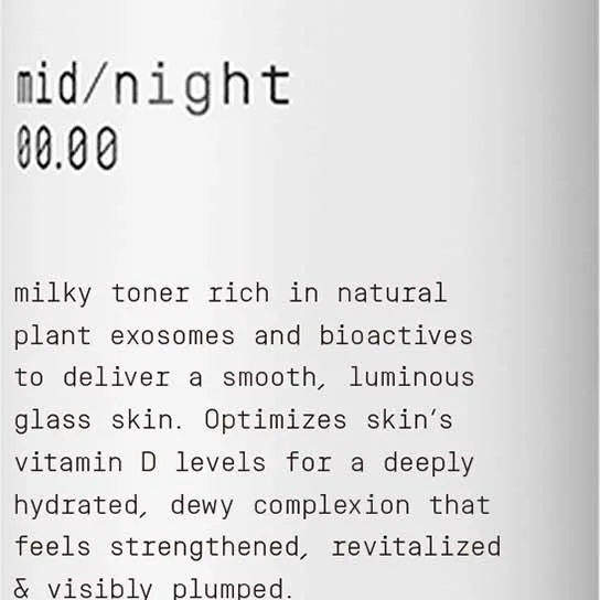 Midnight 00.00 Face Toner 00.24 100 ml