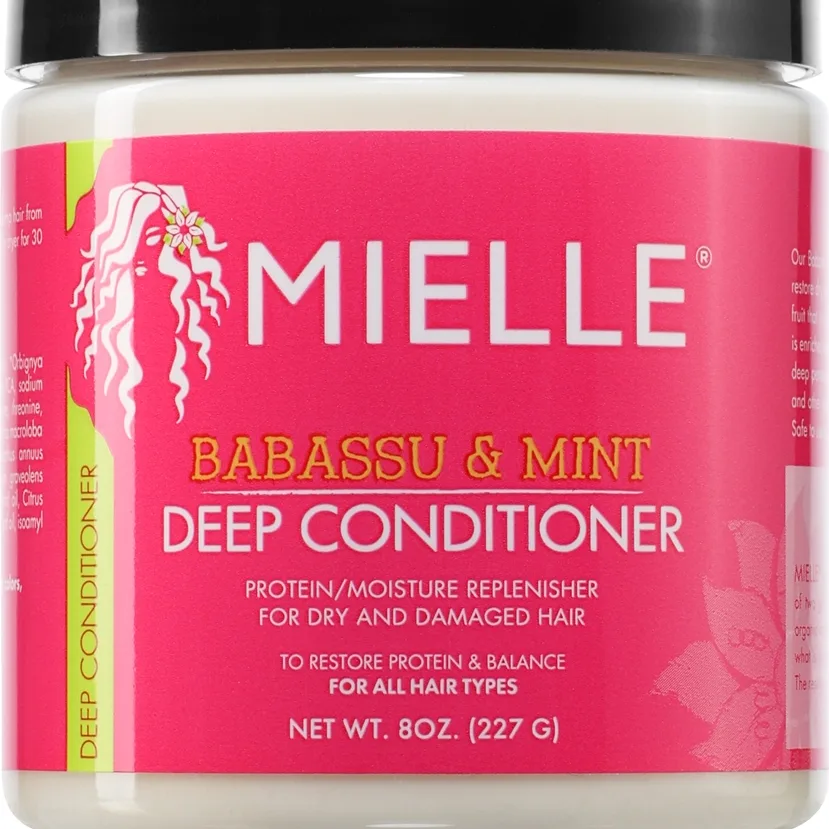 Mielle Babassu & Mint kosteuttava hoitoaine 227 g