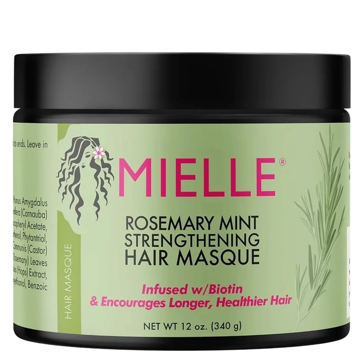 Mielle Rose Mint Hair Masque 340ml