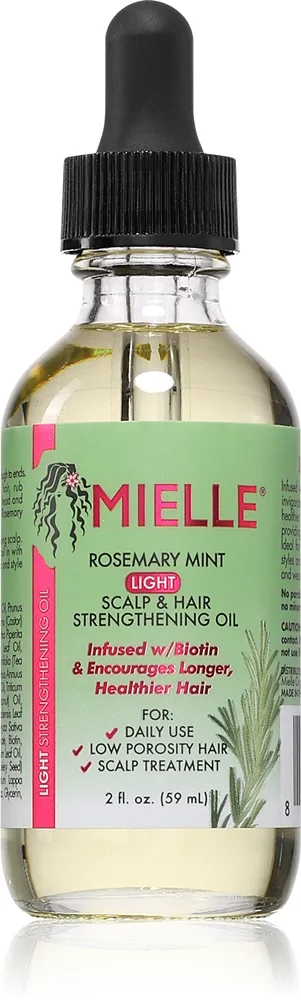 Mielle Rosemary Mint Light Scalp & Hair Strengthening Oil Stärkande olja för hår och hårbotten LIGHT 59 ml