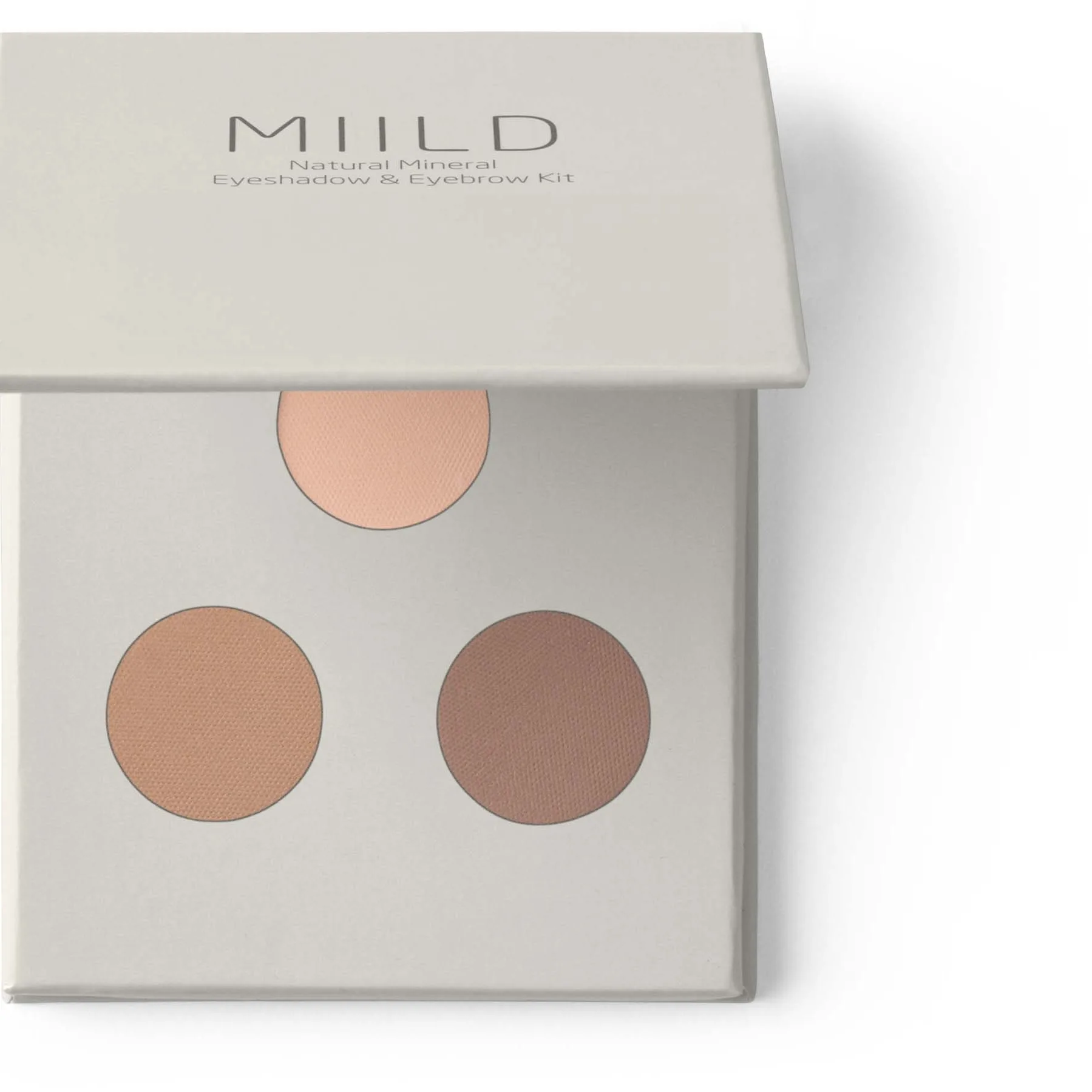 Miild Natural Mineral Eyeshadow & Eyebrow Kit 01 Light Earth