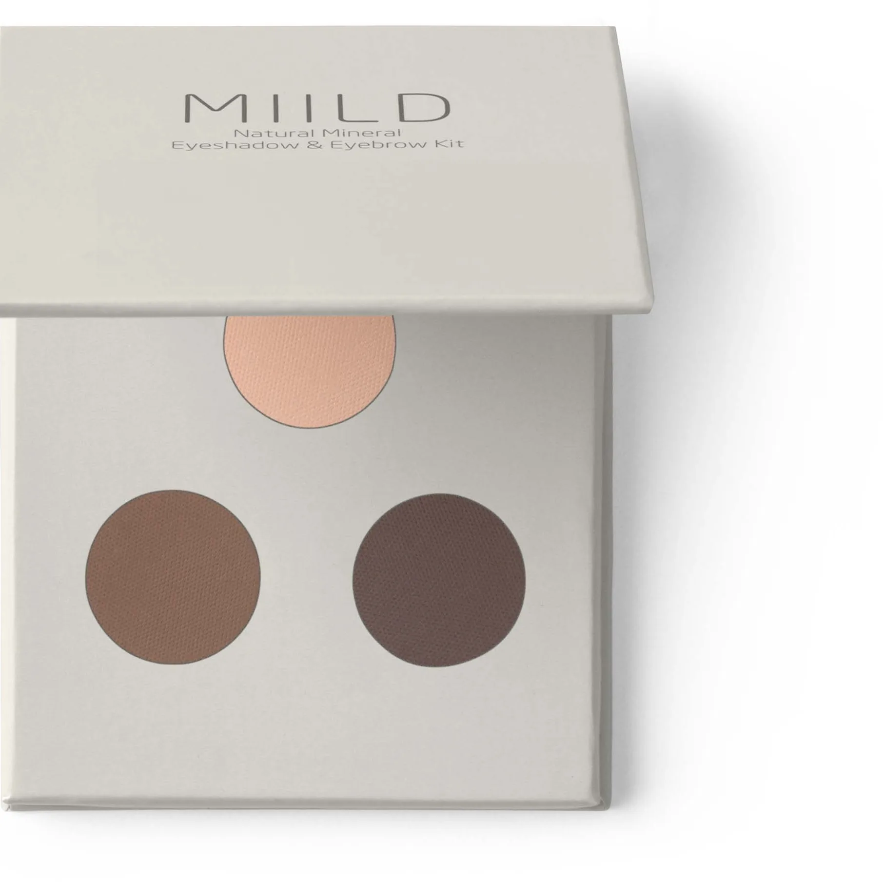 Miild Natural Mineral Eyeshadow & Eyebrow Kit 02 Dark Stone