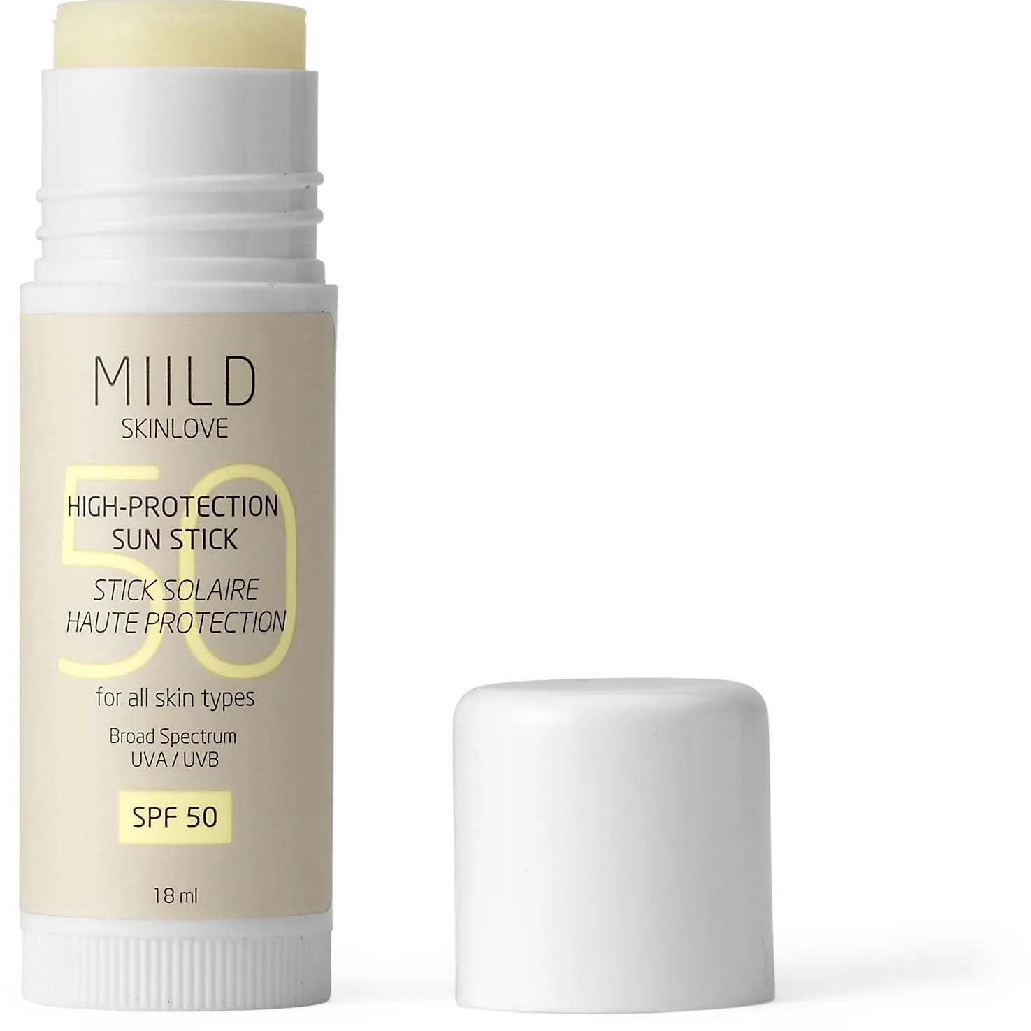 Miild Skinlove High-Protection Sun Stick SPF50 18 ml