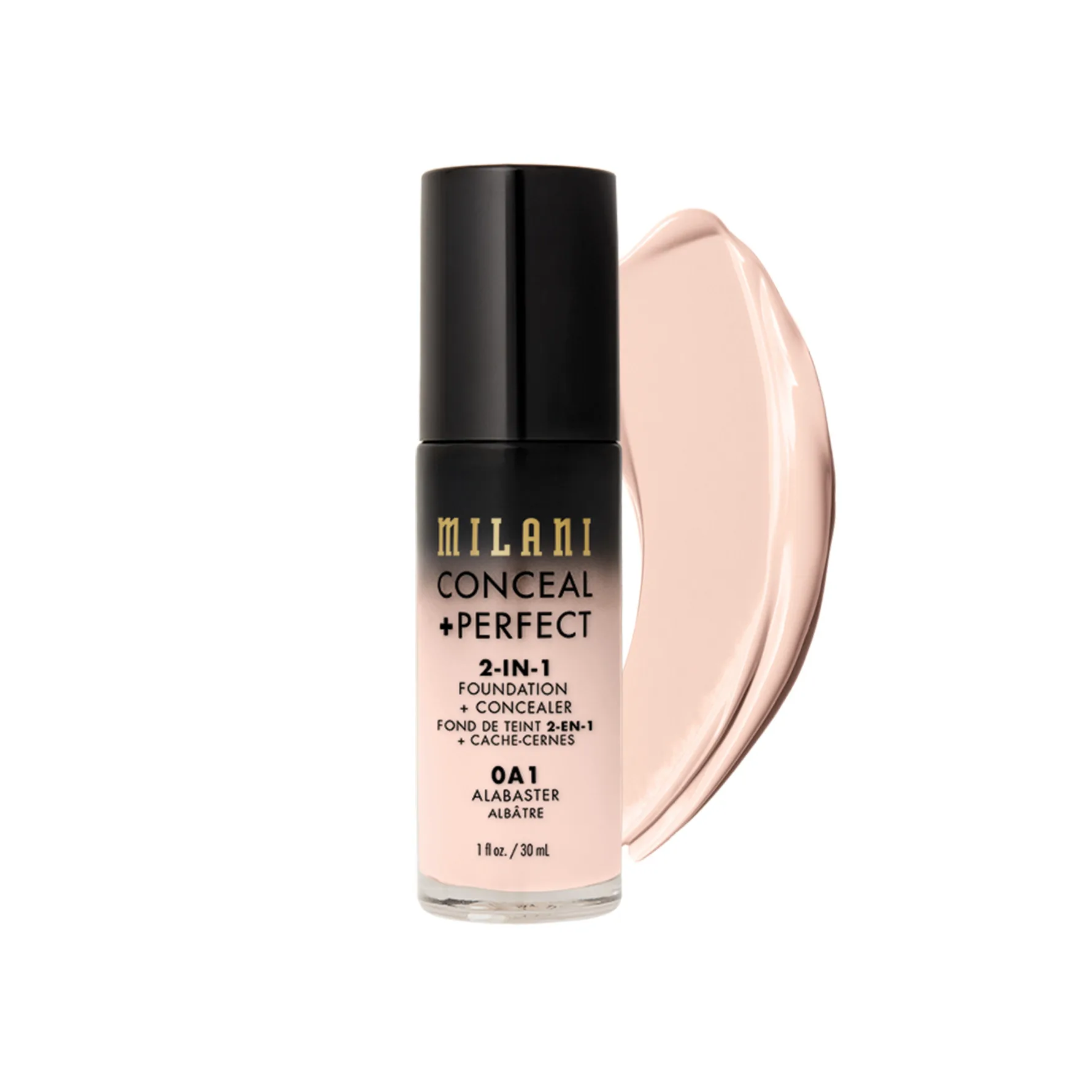 Milani Cosmetic Conceal + Perfect 2-In-1 Fondation + Concealer Flytande foundation