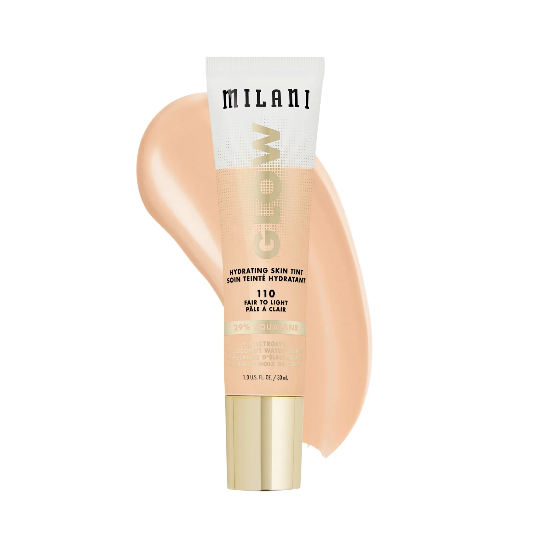 Milani Cosmetics Milani Glow Hydrating Skin Tint Fair To Light 30 ml