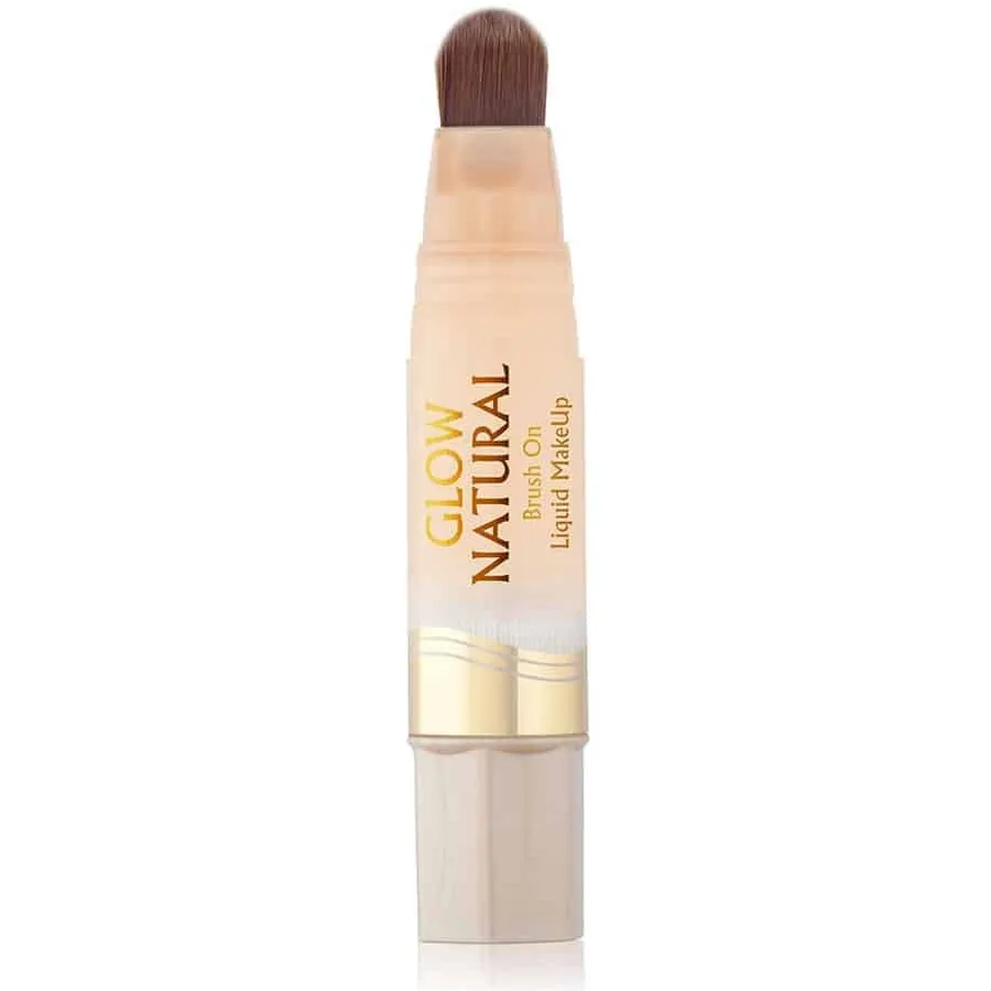 Milani Glow Natural Brush-On Liquid Foundation - Fair to Light
