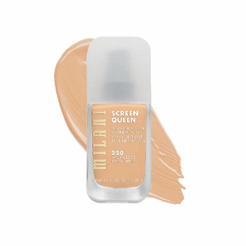 Milani Screen Queen Foundation - 220 Natural Beige