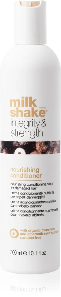 milk_shake® Integrity & Strength Nourishing Conditioner Nærende balsam Til skadet hår 70 ml