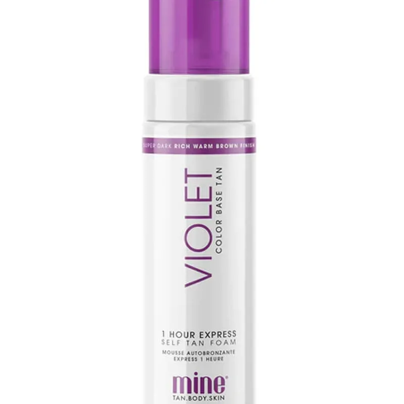 MineTan - Super Dark Violet Self Tan Foam - 200 ml
