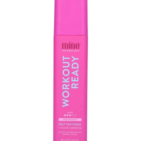 MineTan Workout Ready Self Tan Foam 1 Hour Express 200 ml
