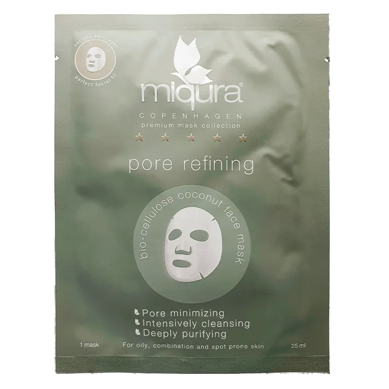 Miqura Anti Blemish Pore Refining Sheet Mask 1 stk.