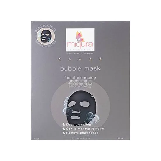 Miqura Bubble Facial Mask 1 stk.