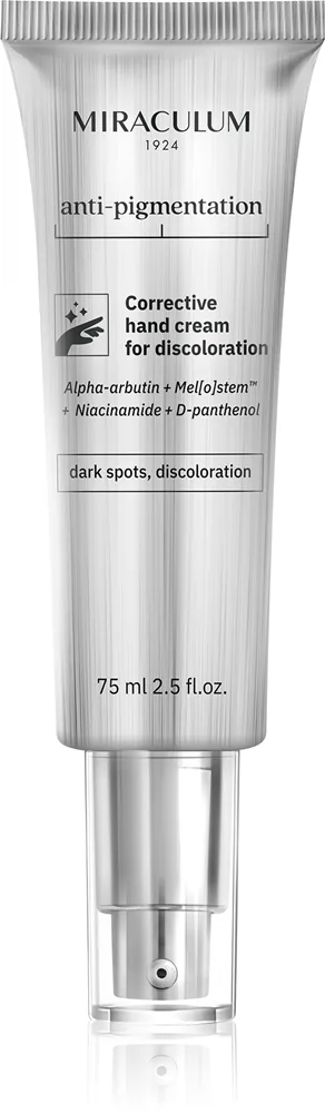 Miraculum Anti- Pigmentation Handkräm för korrigering av pigmentfläckar 75 ml