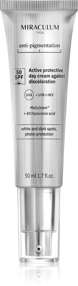 Miraculum Anti- Pigmentation SPF 50 Beskyttende dagcreme til korrektion af pigmentpletter SPF 50 50 ml