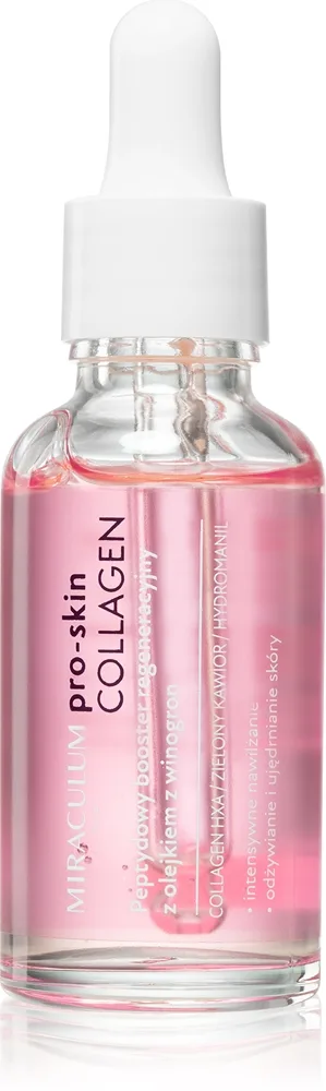 Miraculum Collagen Pro-Skin ihoa uudistava buusteri sisältää peptidejä 30 ml
