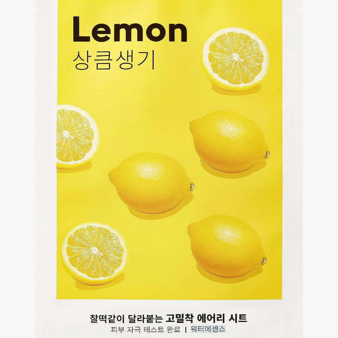 Missha Airy Fit Lemon Uppljusande och vitaliserande arkmask 19 g
