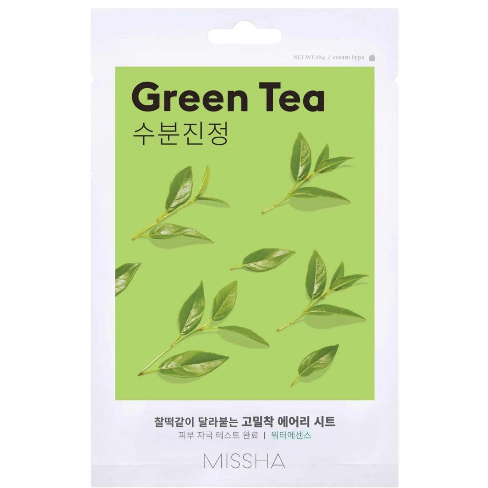 MISSHA Airy Fit Sheet Mask Green Tea Sheet mask
