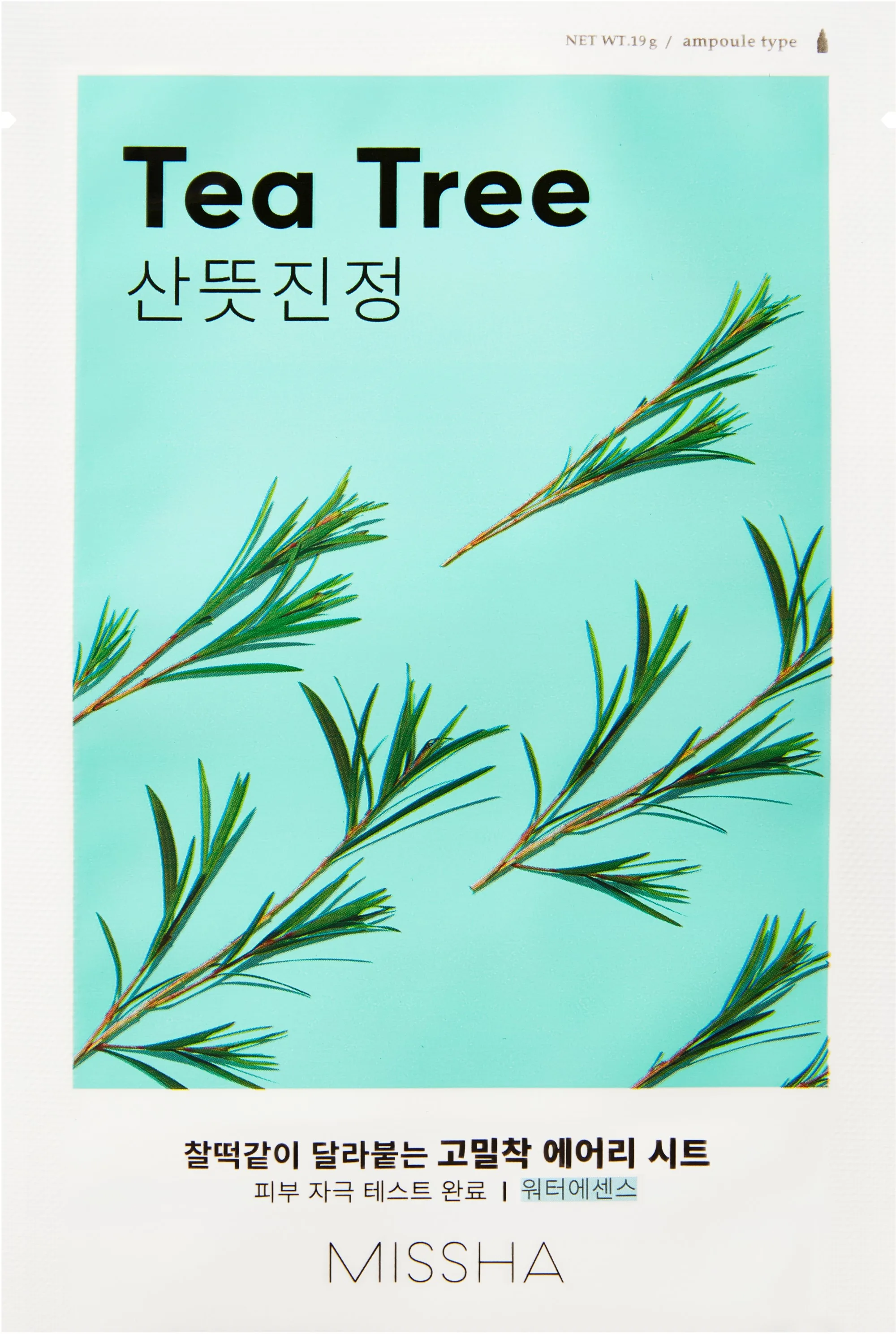MISSHA Airy Fit Sheet Mask (Tea Tree) Tea Tree - 19 g