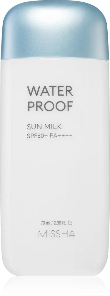 Missha All Around Safe Block Waterproof Sun Milk vedenkestävä aurinkosuojamaito SPF 50+ 70 ml