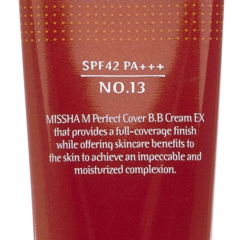MISSHA M Perfect Cover B.B Cream Spf42 / Pa+++ No.13 Bright Beige