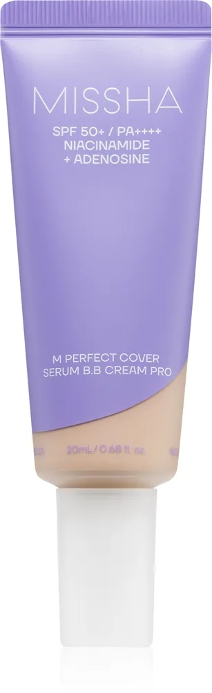 Missha M Perfect Cover Serum BB Cream Pro BB kräm för jämn hudton för perfektion SPF 50+ Skugga #23 20 ml