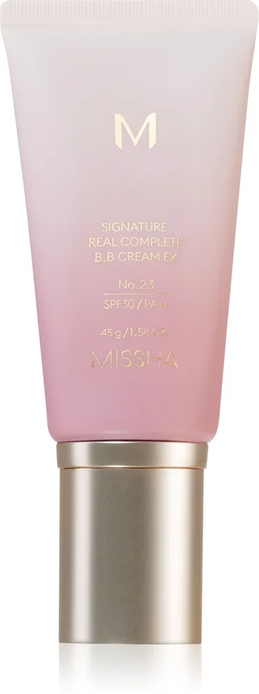 Missha M Signature Real Complete Ex BB creme til fejlfri og ensartet hudtone SPF 30 Skygge No.23 45 g
