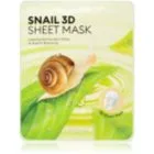 Missha Snail Uppfriskande och renande arkmask med snigelextrakt 23 g