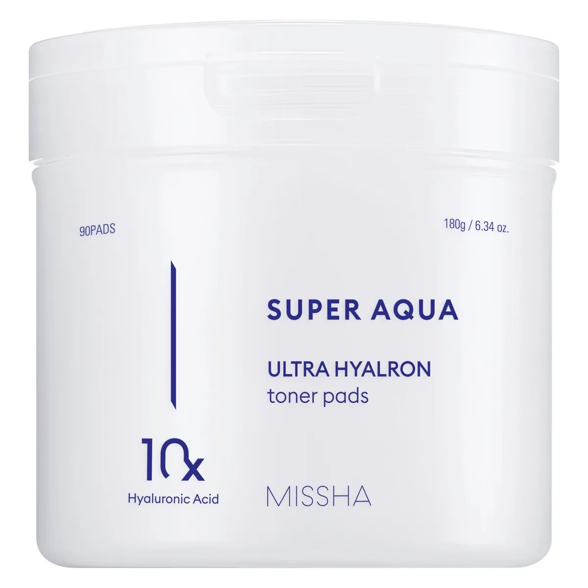 MISSHA Super Aqua Ultra Hyalron Toner Pads Rengöringspads