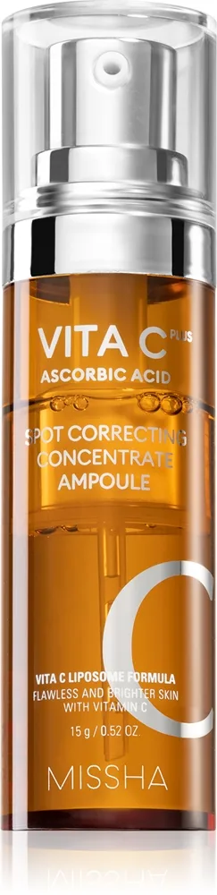 Missha Vita C Plus Lysnende C-vitaminserum til korrektion af pigmentpletter 15 g