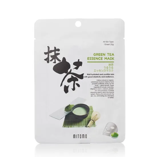 MITOMO Green Tea Essence Mask 25 g