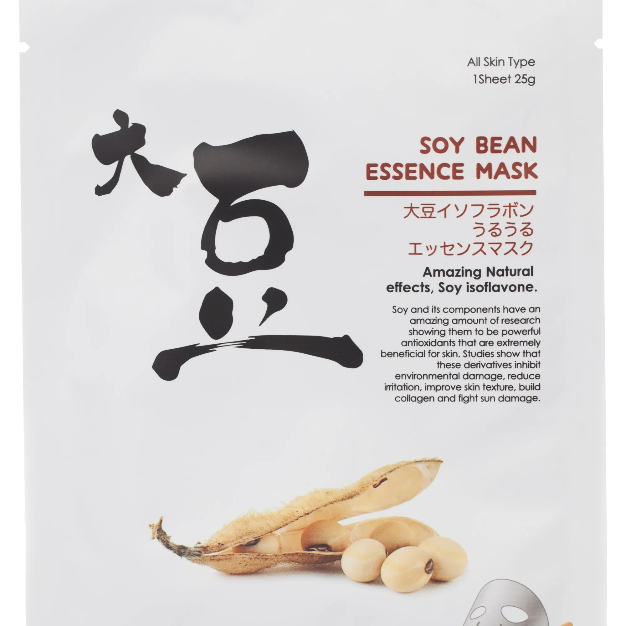 MITOMO Soy Bean Essence Mask 25 g