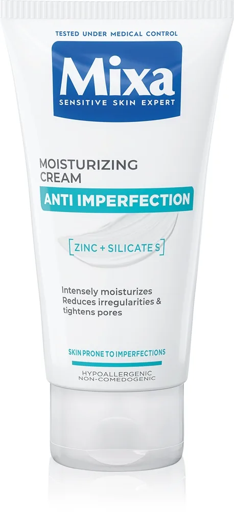 Mixa Anti-Imperfection kosteuttava hoito ihon virheiden ehkäisyyn 50 ml