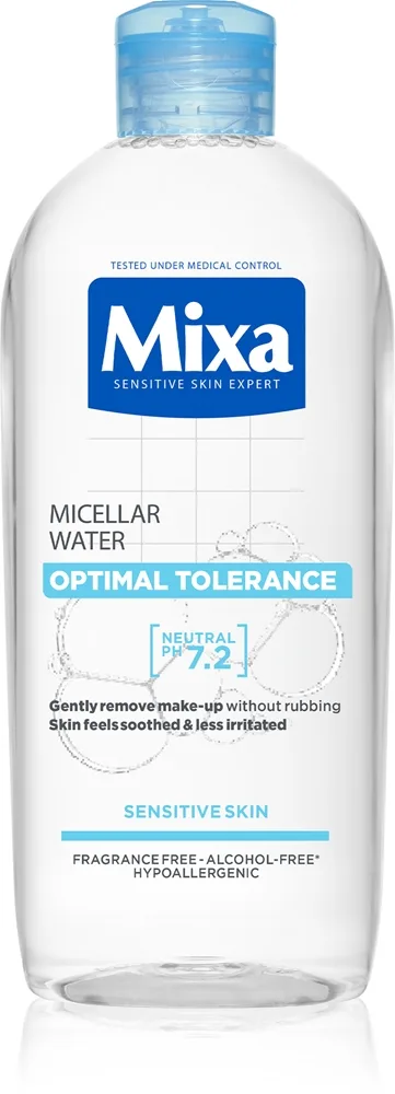 Mixa Optimal Tolerance misellivesi ihon rauhoittamiseen 400 ml